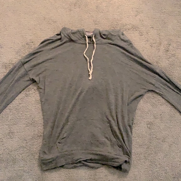 Light weight grey hoodie